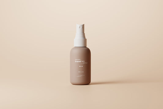 Travel-Size Small Spray Bottle Mockups