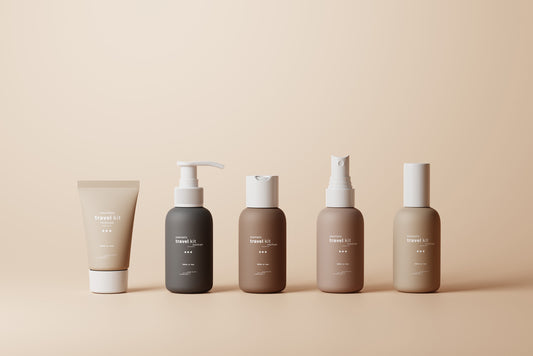 Cosmetic Travel Kit Mockups