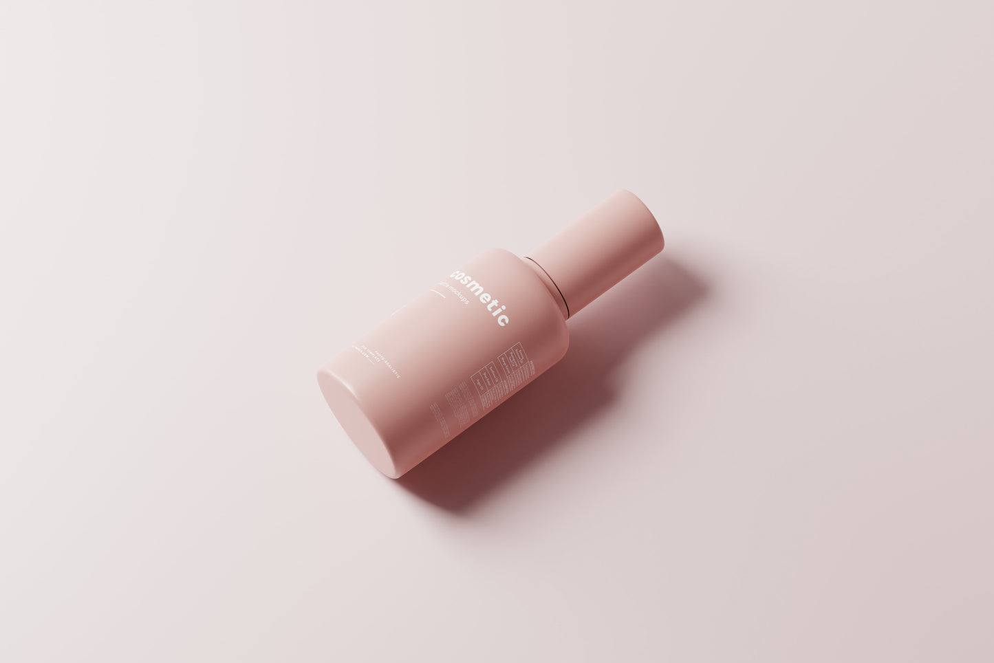 Cosmetic Bottle Mockup Set