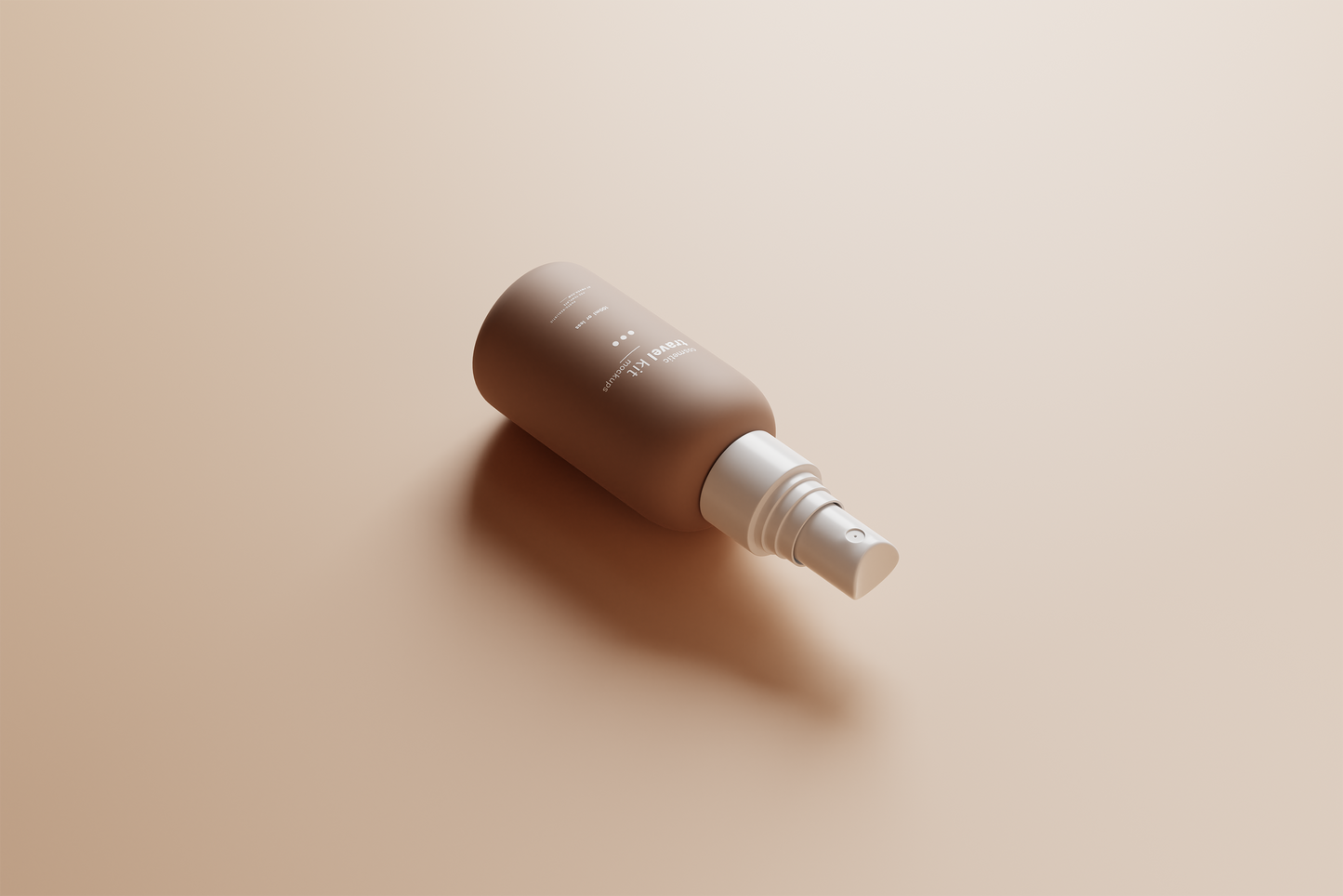 Travel-Size Small Spray Bottle Mockups