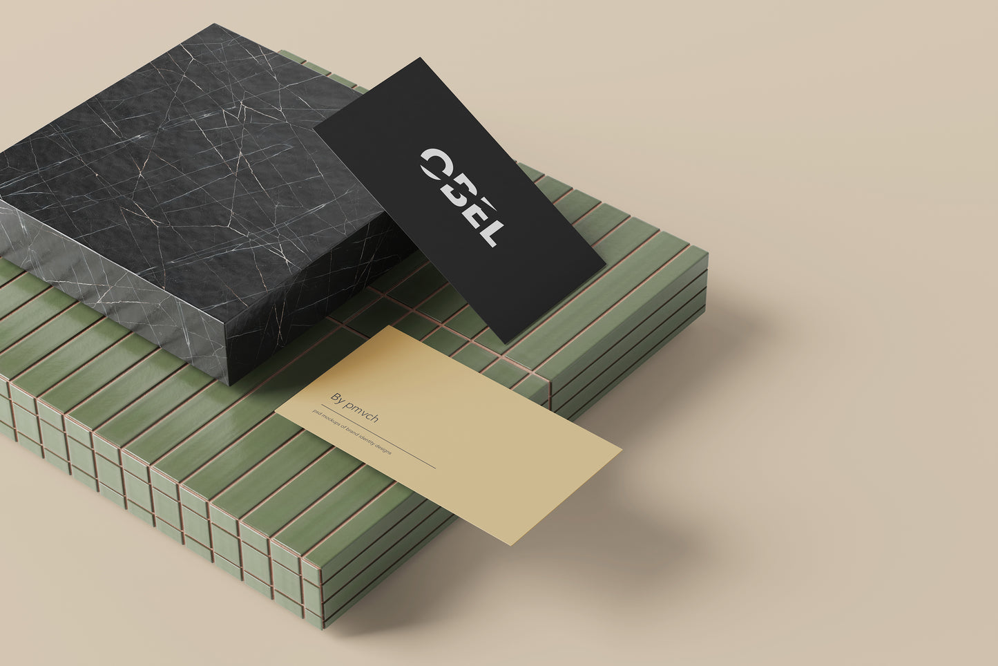 Obel - An Elegant branding identity mockups set