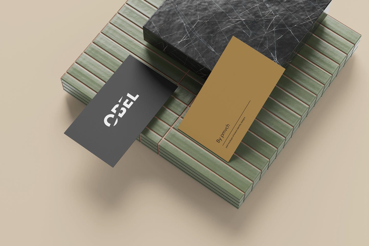 Obel - An Elegant branding identity mockups set