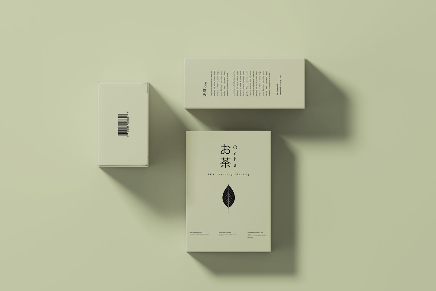 Ocha - Tea Branding Mockup Set