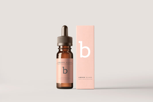 Amber Glass Dropper Bottle Mockups
