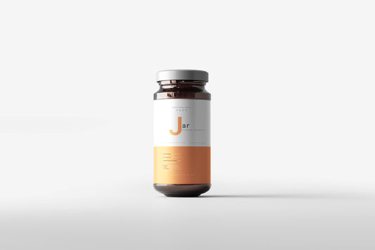 Amber Jar Mockup