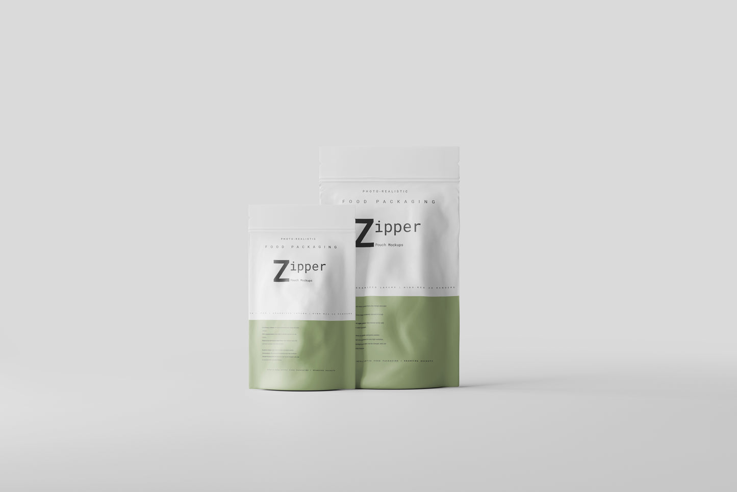Zipper Pouch Mockups