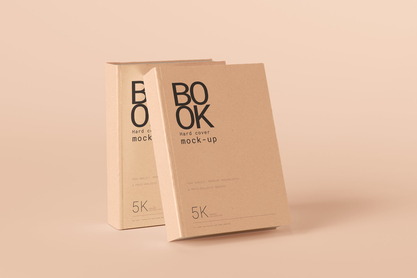 Hard Cover Book Mockups