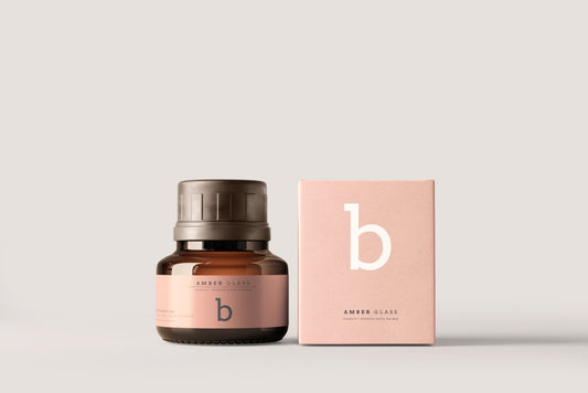 Amber Glass Bottle Mockups