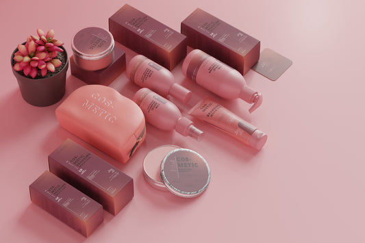 101 Cosmetic Branding Mockup Scenes