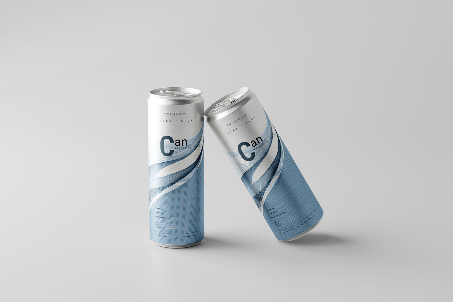 Aluminum Can Mockup