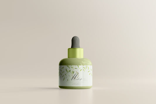 Plastic Dropper Bottle Mockup