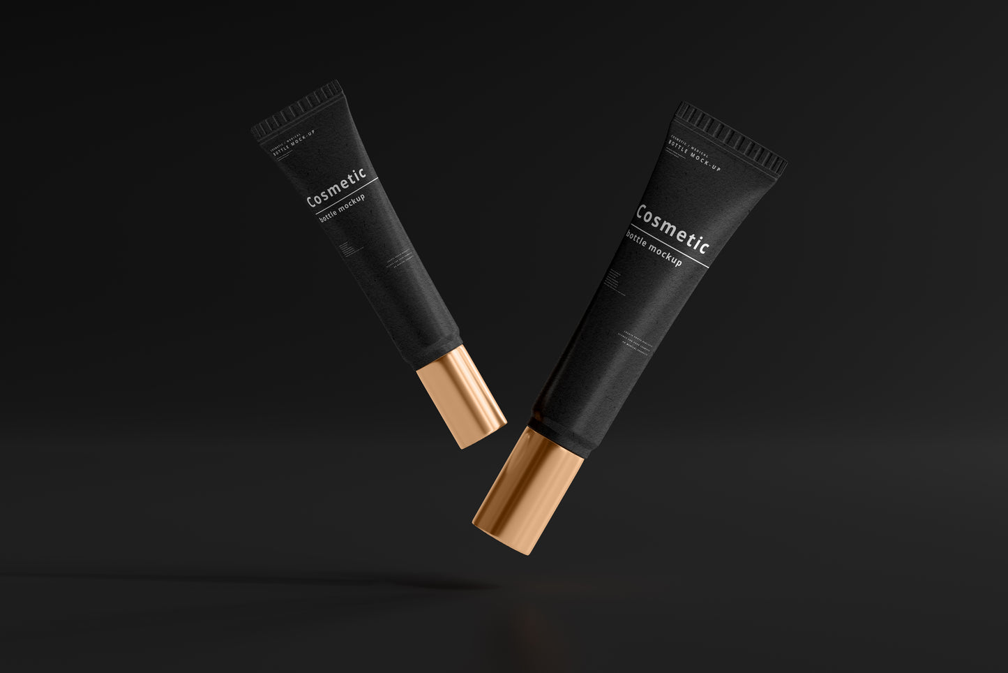 Dark Cosmetic Branding Mockup Bundle