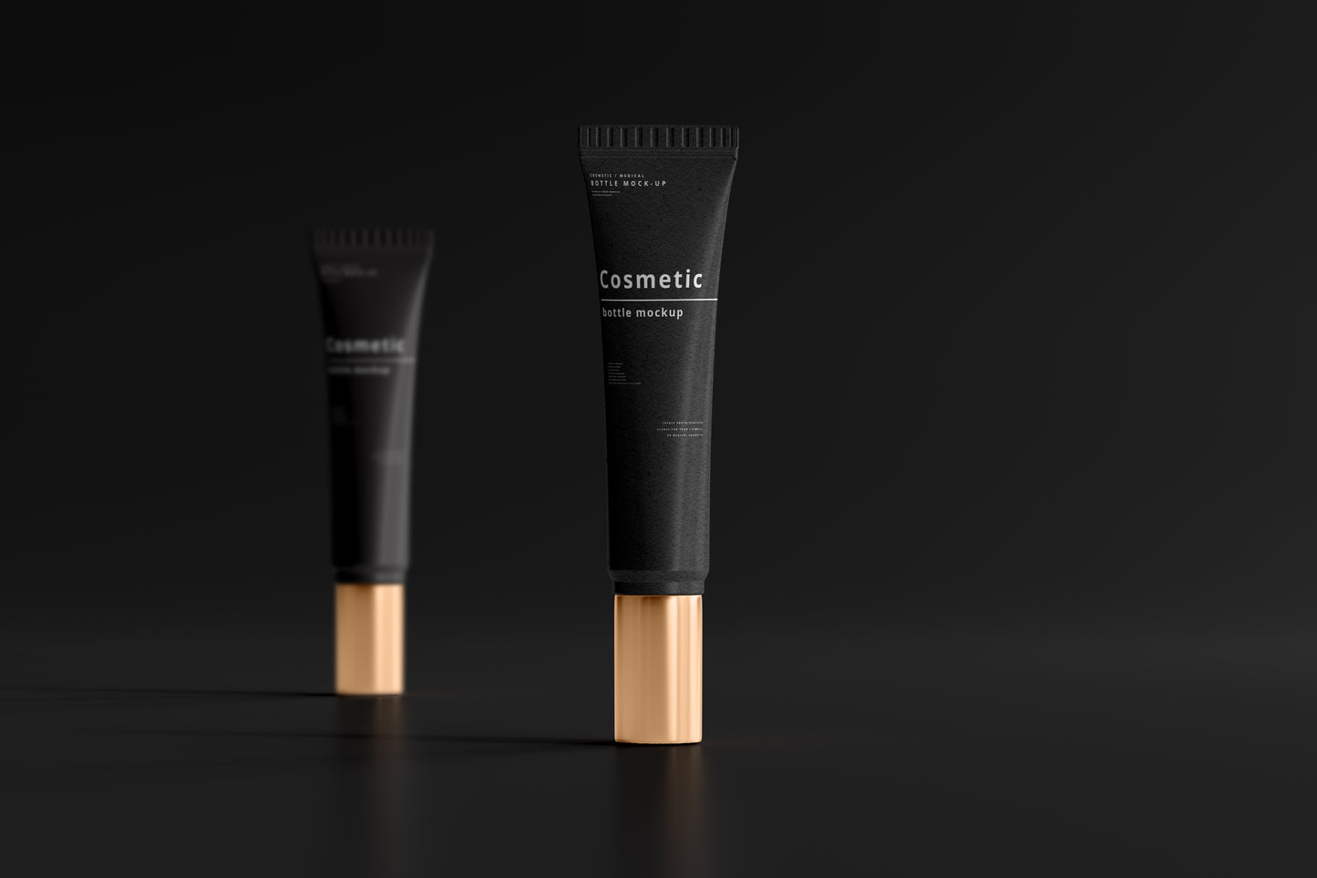 Dark Cosmetic Branding Mockup Bundle