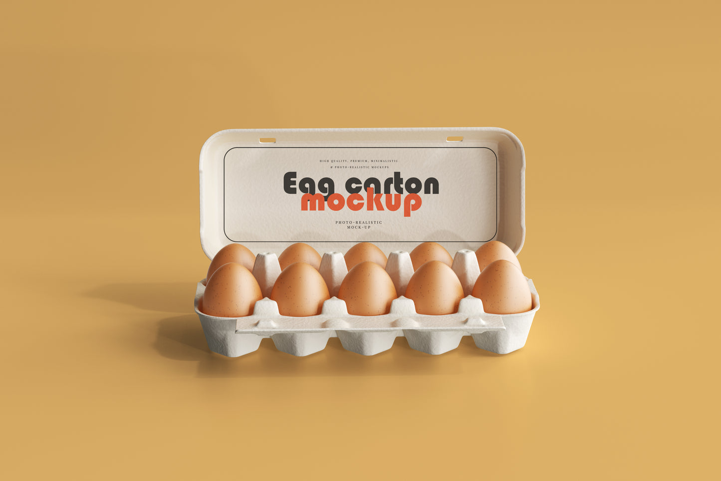 Egg Carton Mockup