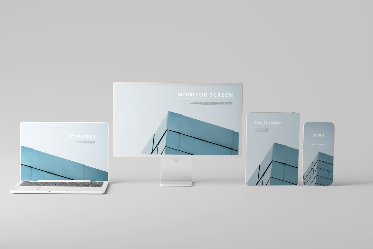 Modern Display Mockups