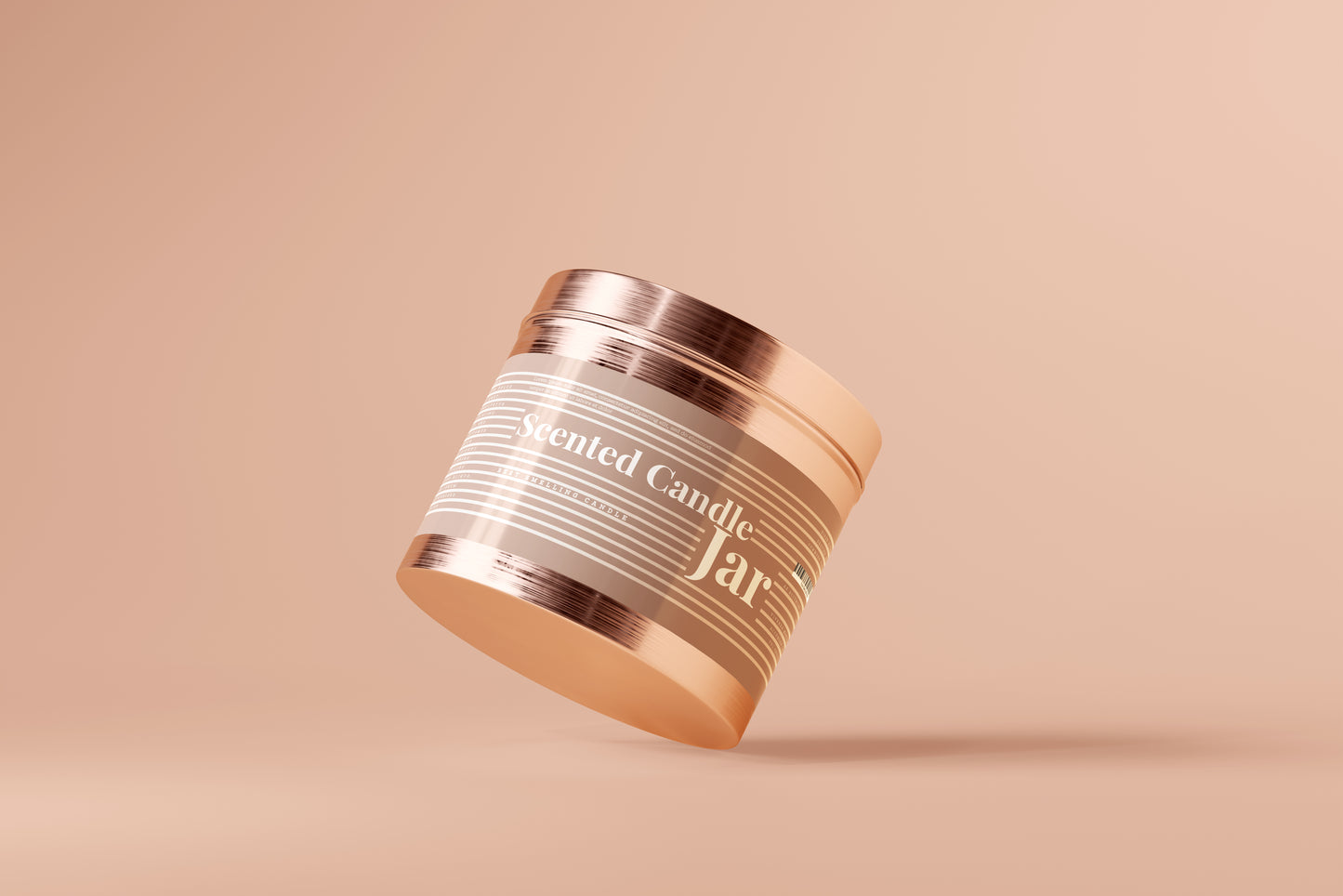 Aluminum Candle Jar Mockups