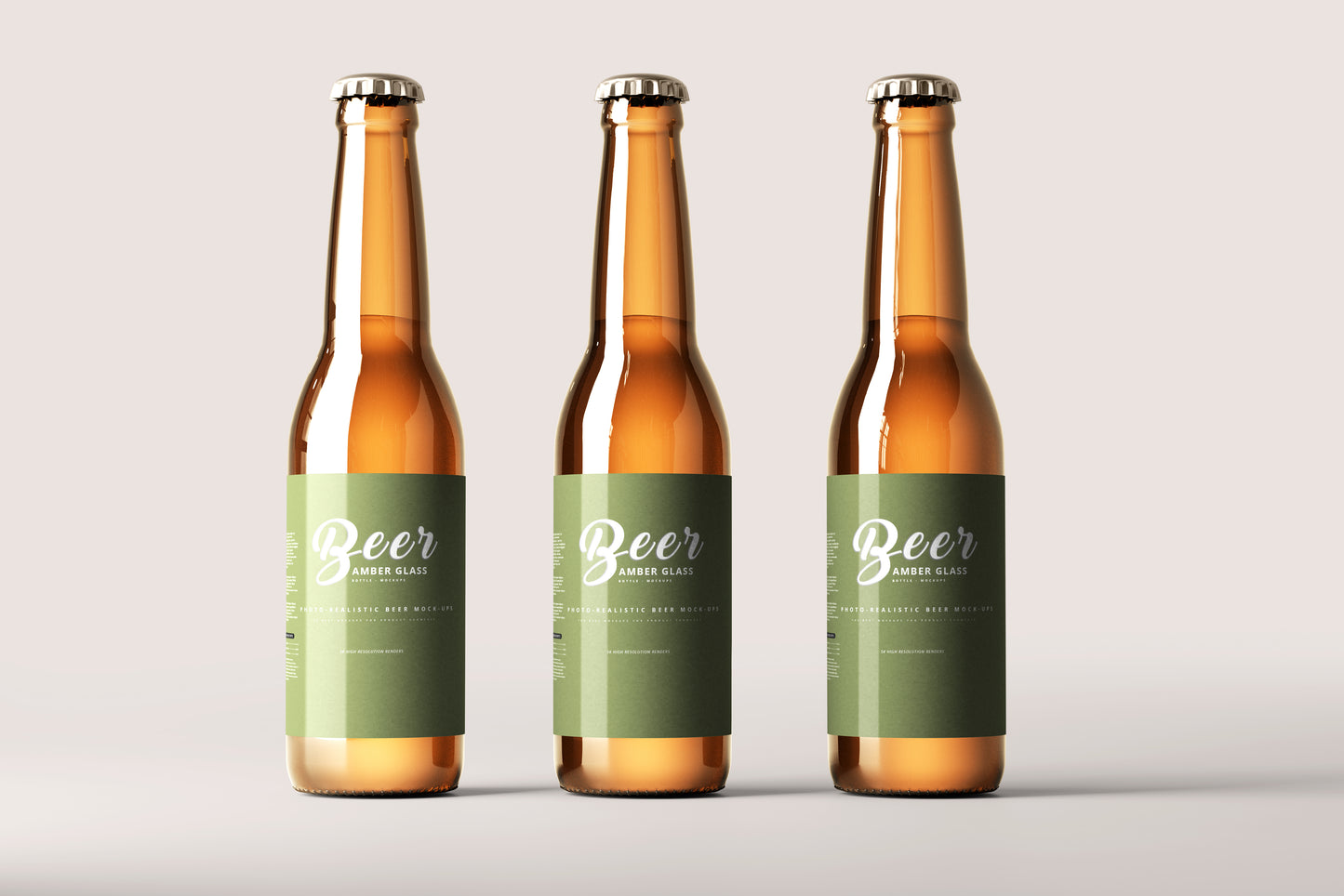 Beer Bottle Mockups