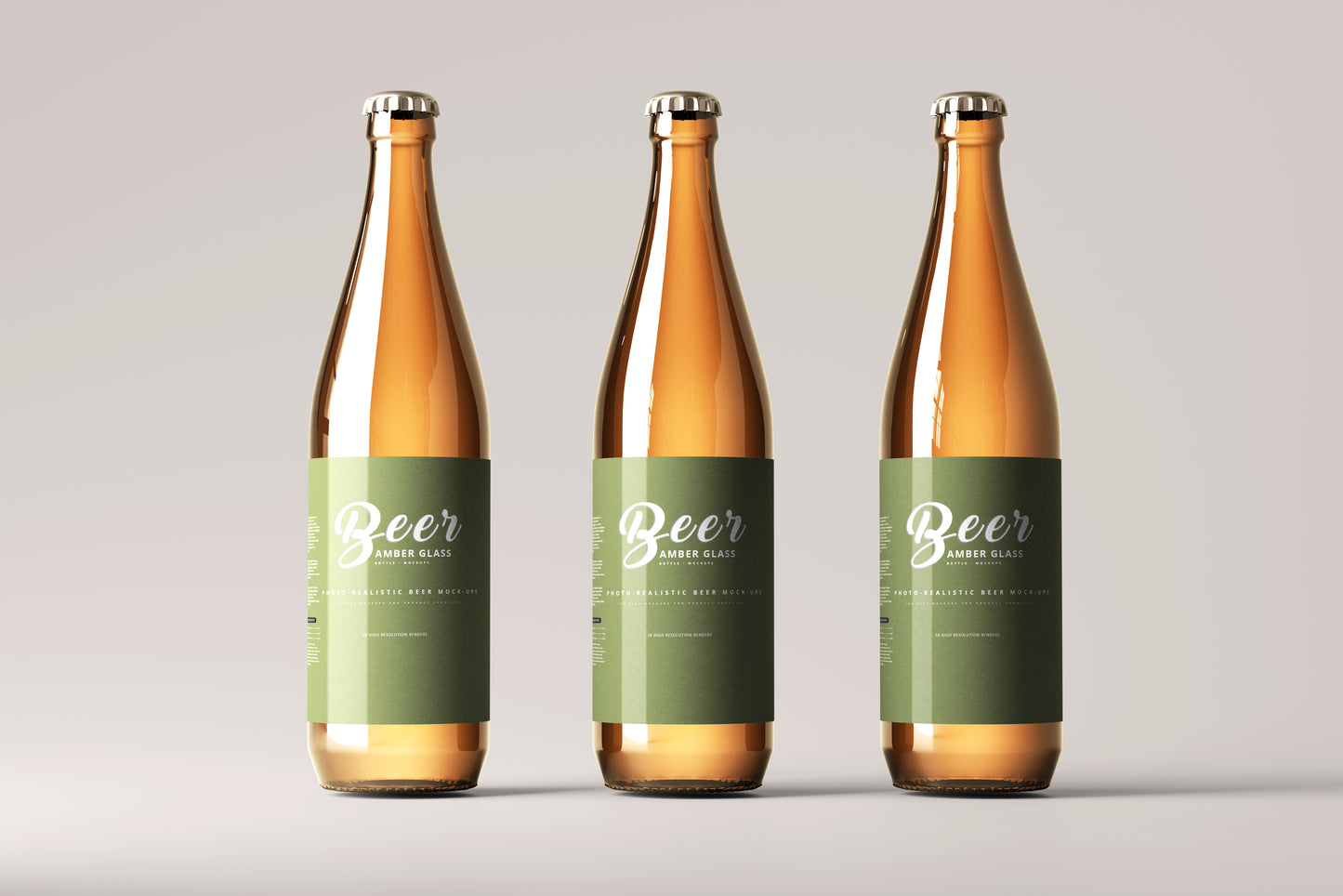 Beer Bottle Mockups