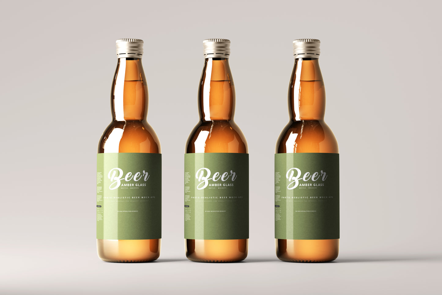 Beer Bottle Mockups