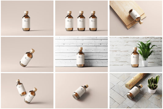 The Ultimate Bottle Mockup Bundle