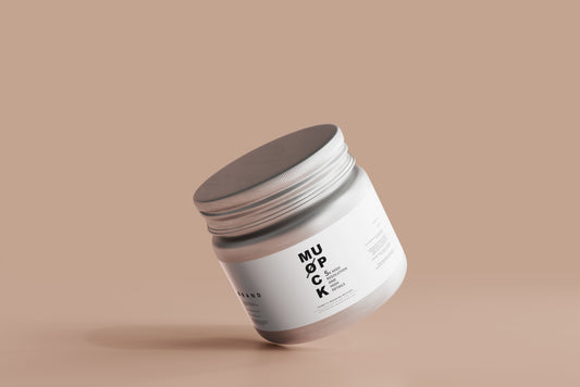 Aluminum Cosmetic Jar Mockup