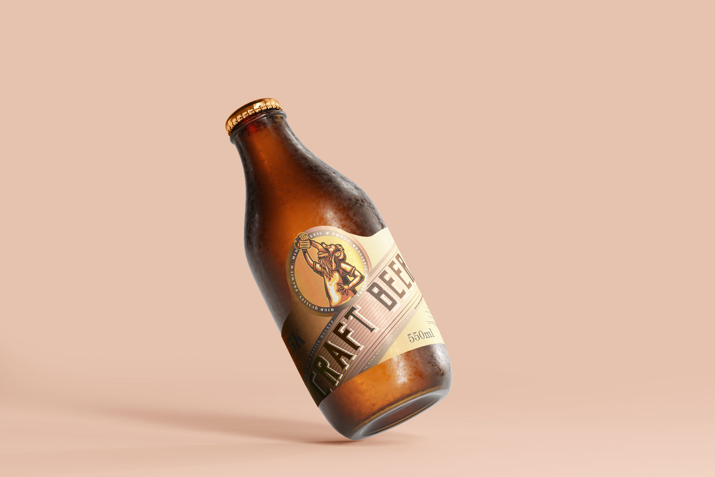 Cold Beer Bottle Mockups