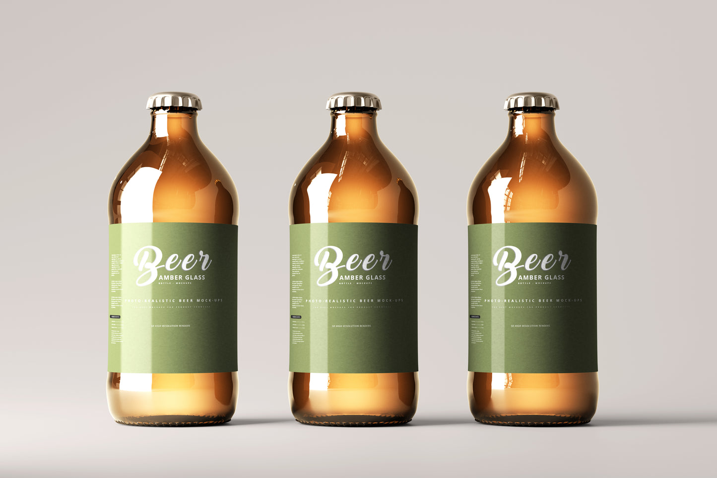 Beer Bottle Mockups