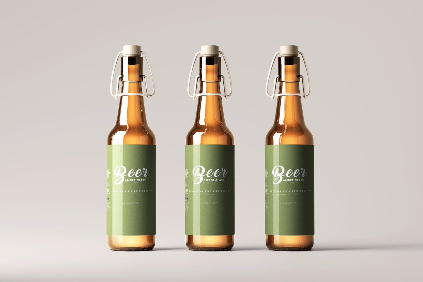 Beer Bottle Mockups