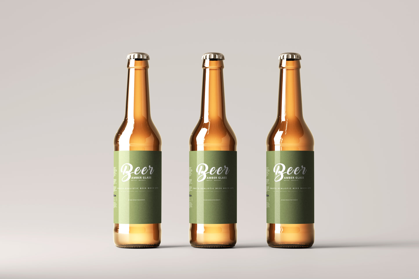 Beer Bottle Mockups