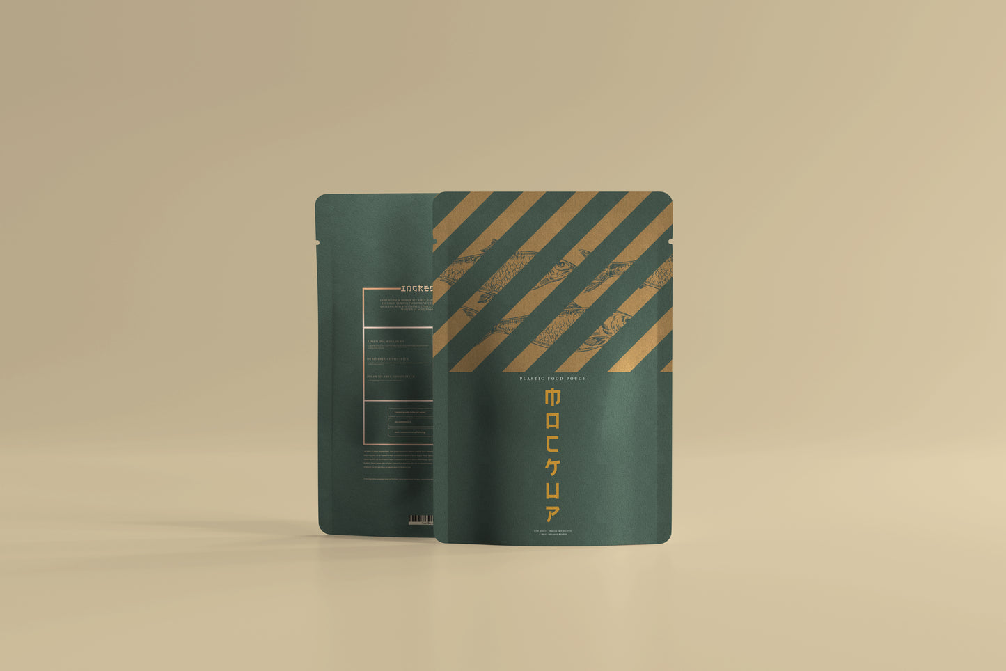 Plastic Pouch Mockup