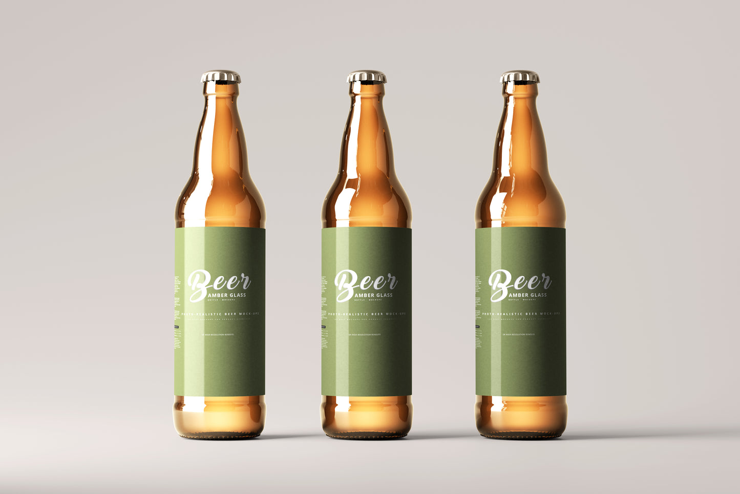 Beer Bottle Mockups