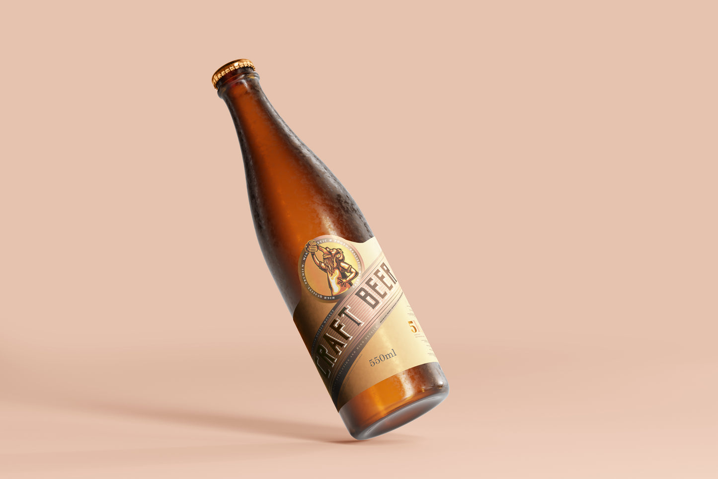 Cold Beer Bottle Mockups