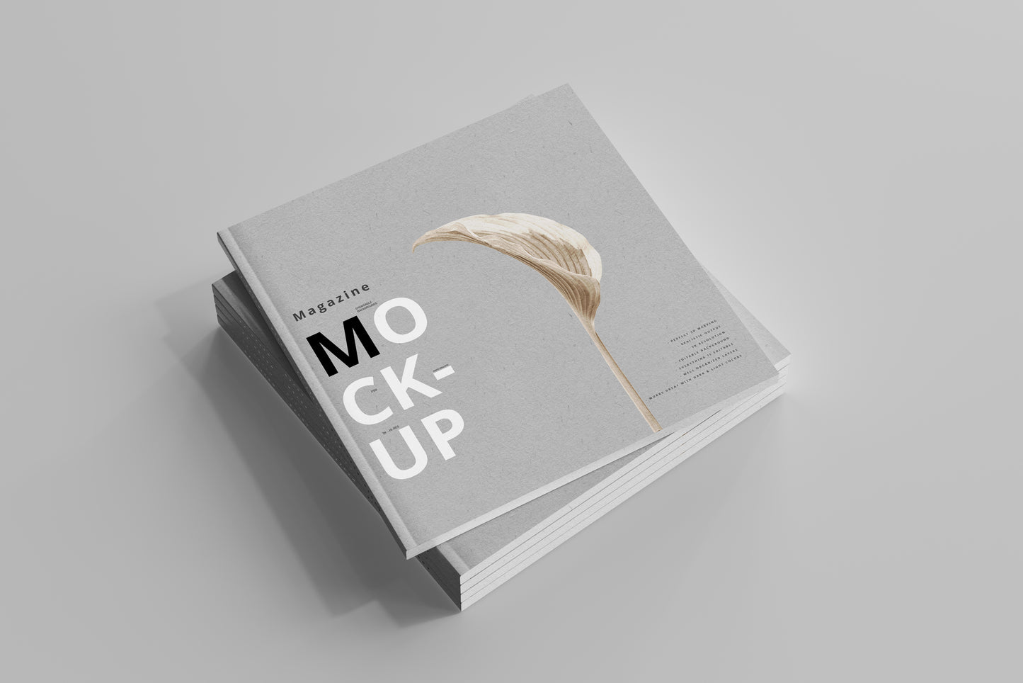 Square Magazine Mockups