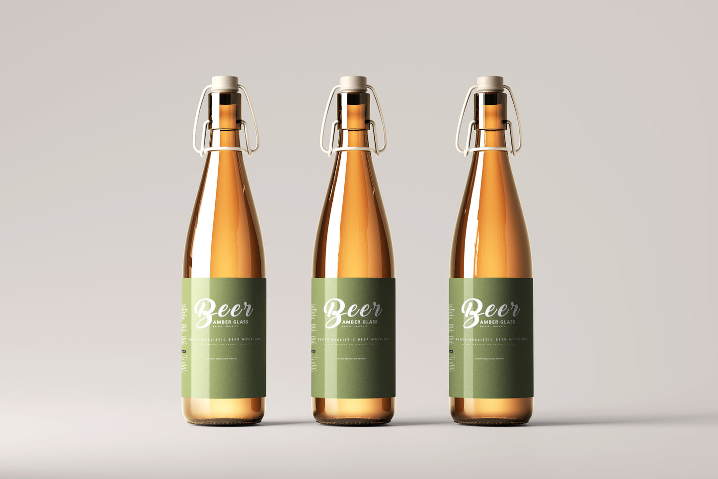 Beer Bottle Mockups