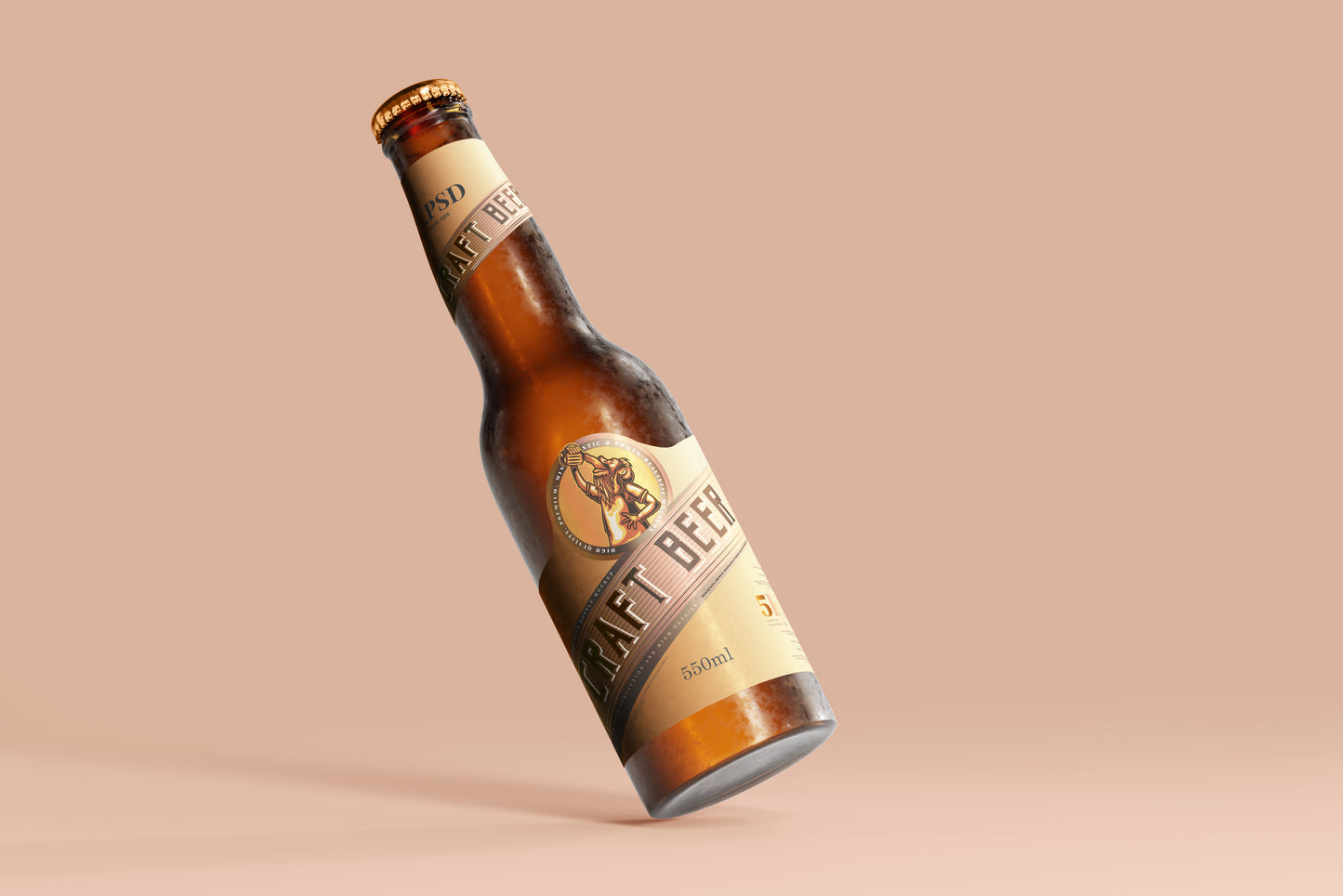Cold Beer Bottle Mockups