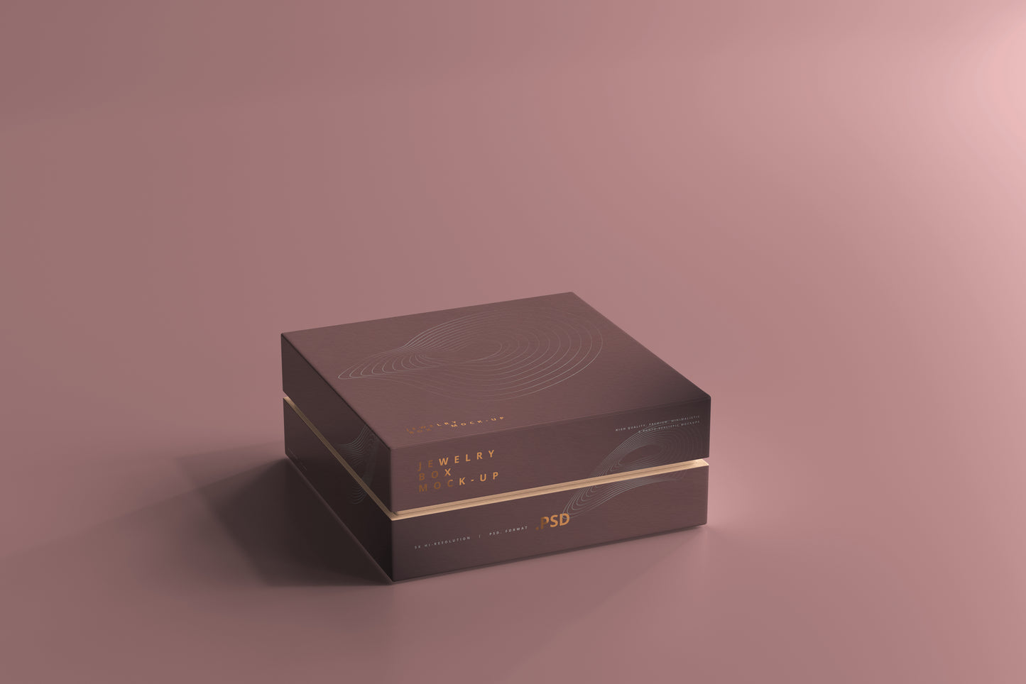 Jewelry or Gift Box Mockup