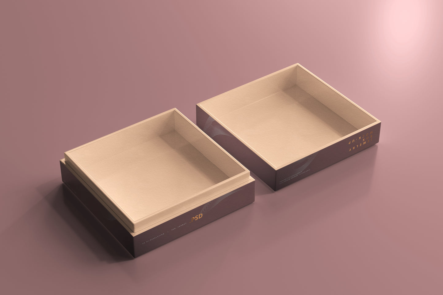 Jewelry or Gift Box Mockup
