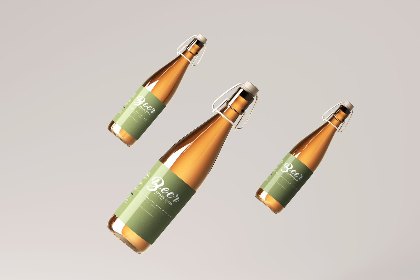Beer Bottle Mockups