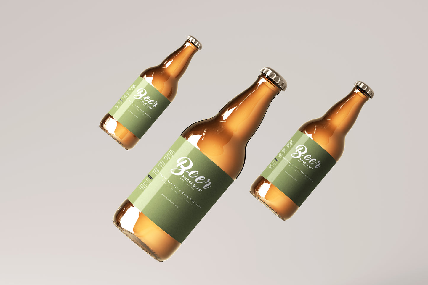 Beer Bottle Mockups