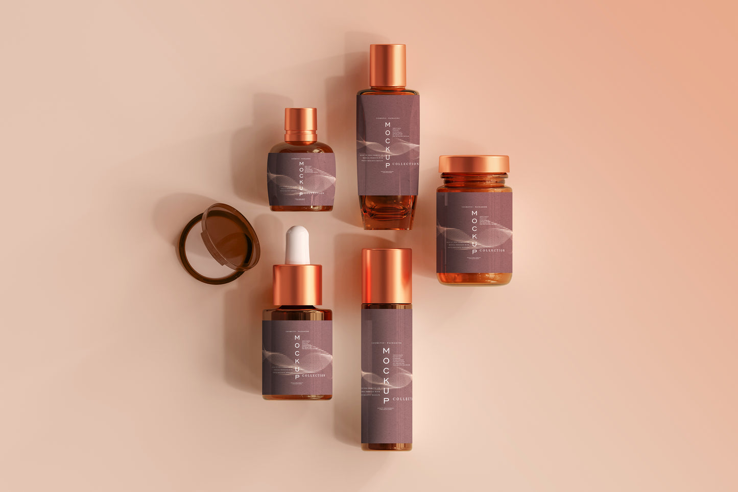 390+ Cosmetic Branding Mockup Scenes