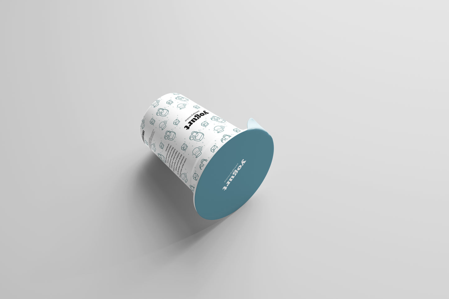 Yogurt or Ice Cream Cup Mockup