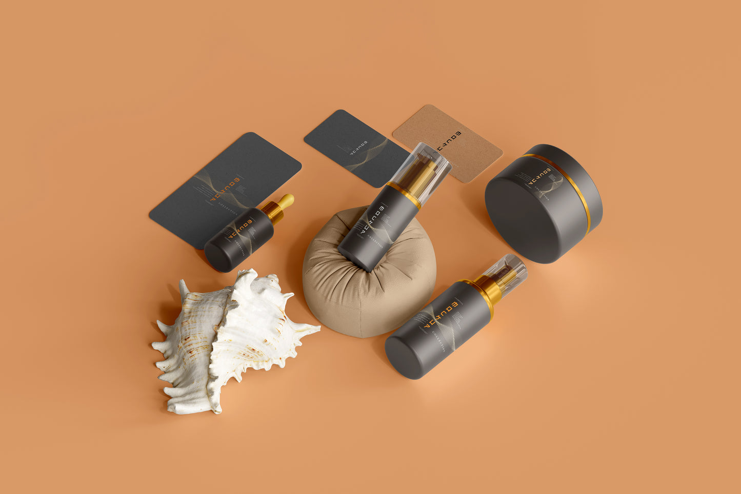 Cosmetic Branding Mockup Collection