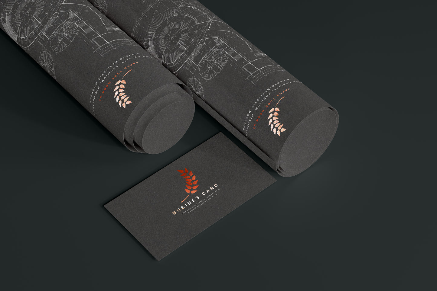 Paper Tube Mockups