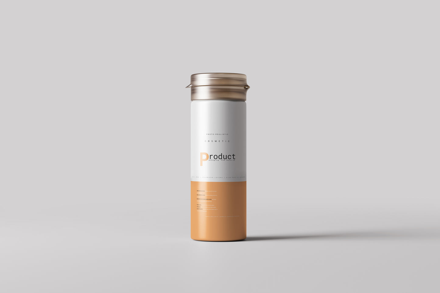 Round Soft Tube Mockup