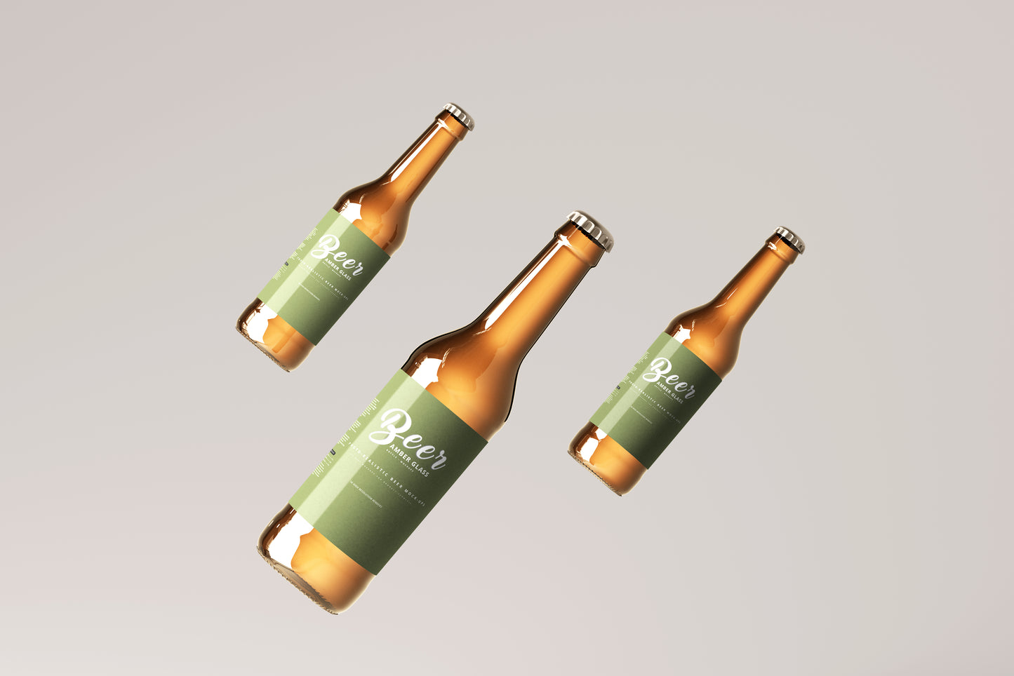 Beer Bottle Mockups
