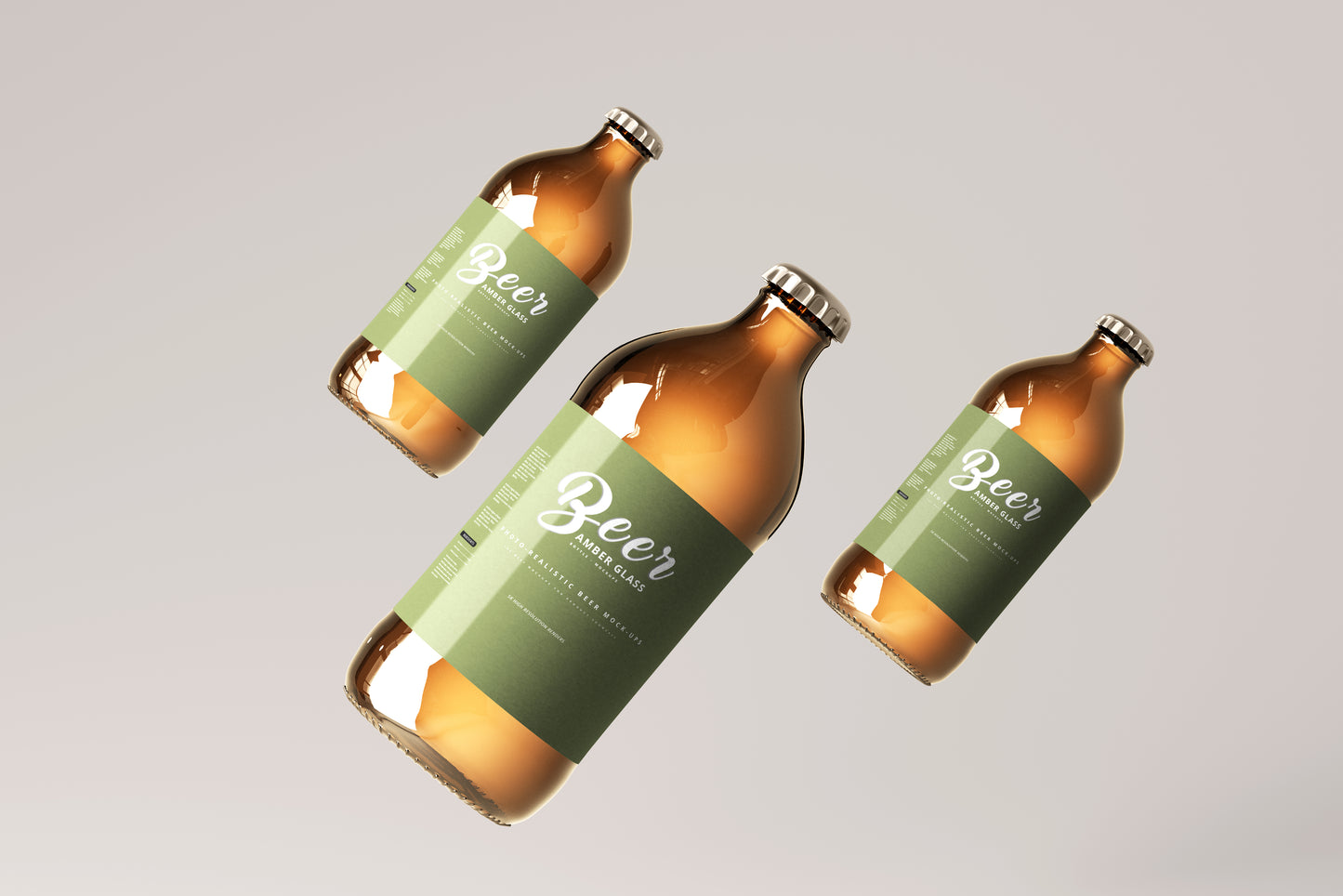 Beer Bottle Mockups