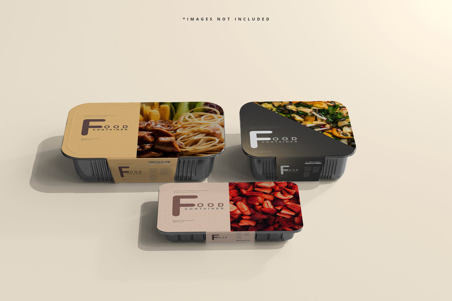 Food Container Mockups