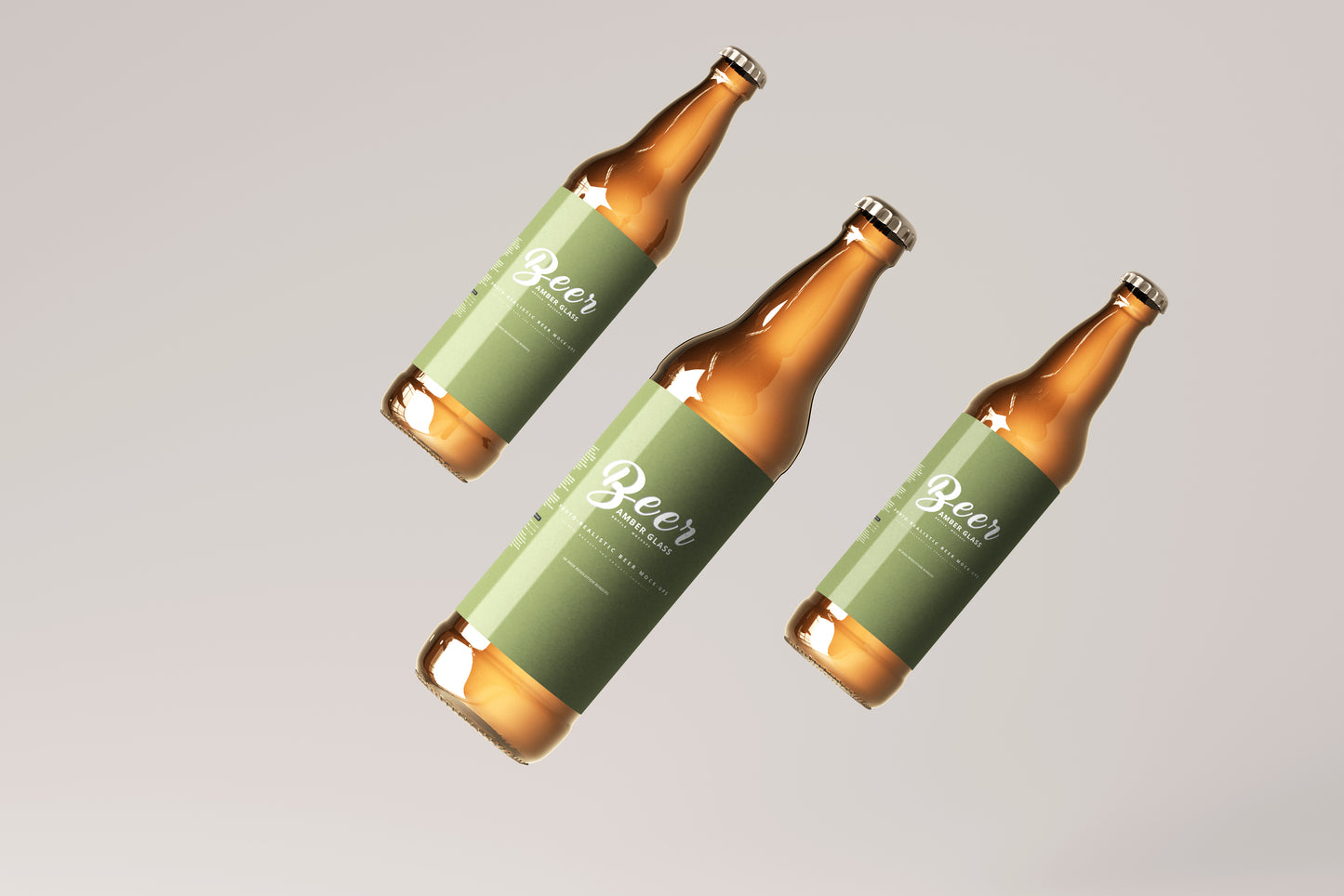 Beer Bottle Mockups