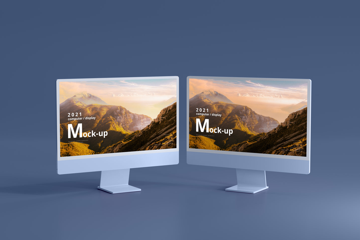 M1 iMac Mockups