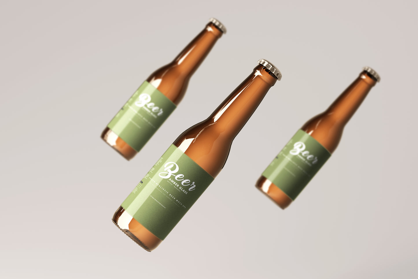 Beer Bottle Mockups